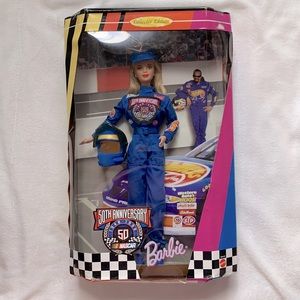 50th anniversary nascar Barbie collector edition